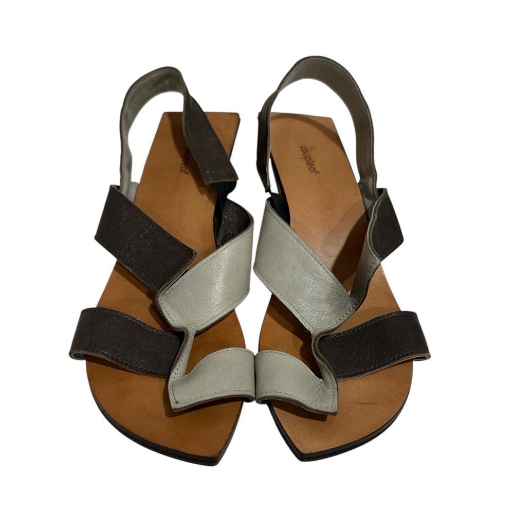 Coupleof Women's Brown and Gray Sandals EUC